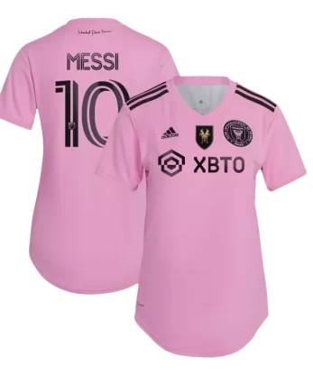 Women's Inter Miami CF  MESSI #10 "Messi GOAT" Home Jersey 2023